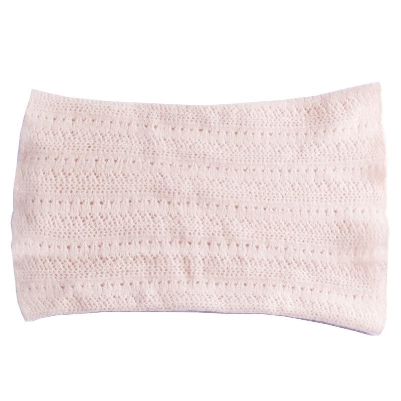 Women's Cashmere Cowl Neck Warmer Wool Pullover Scarf, Solid Color, Versatile, Warm, Hollow-Out Design