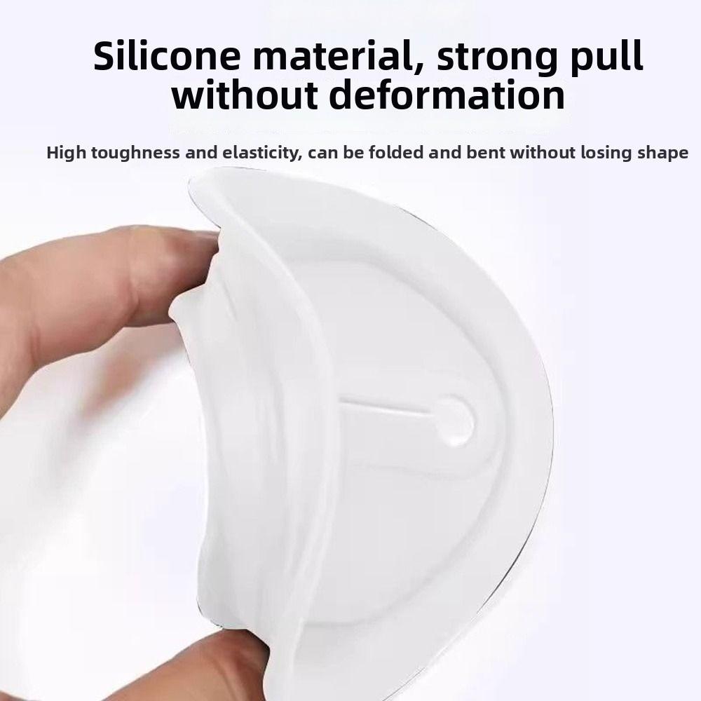 4Pcs Elastic Car Door Lock Pad Shock Absorbing Door Lock Protective Cushion Lock Buckle