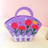 Mother's Day Bouquet Handbag DIY Sewing Kit – Fun Non-woven Fabric Gift for Kids To Make for Mom