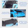 1/18 Scale Welly Porsche 911 GT3 RS Alloy Car Model Diecasts Metal Toy Vehicles Car Model High Simulation Collection Childrens Gifts
