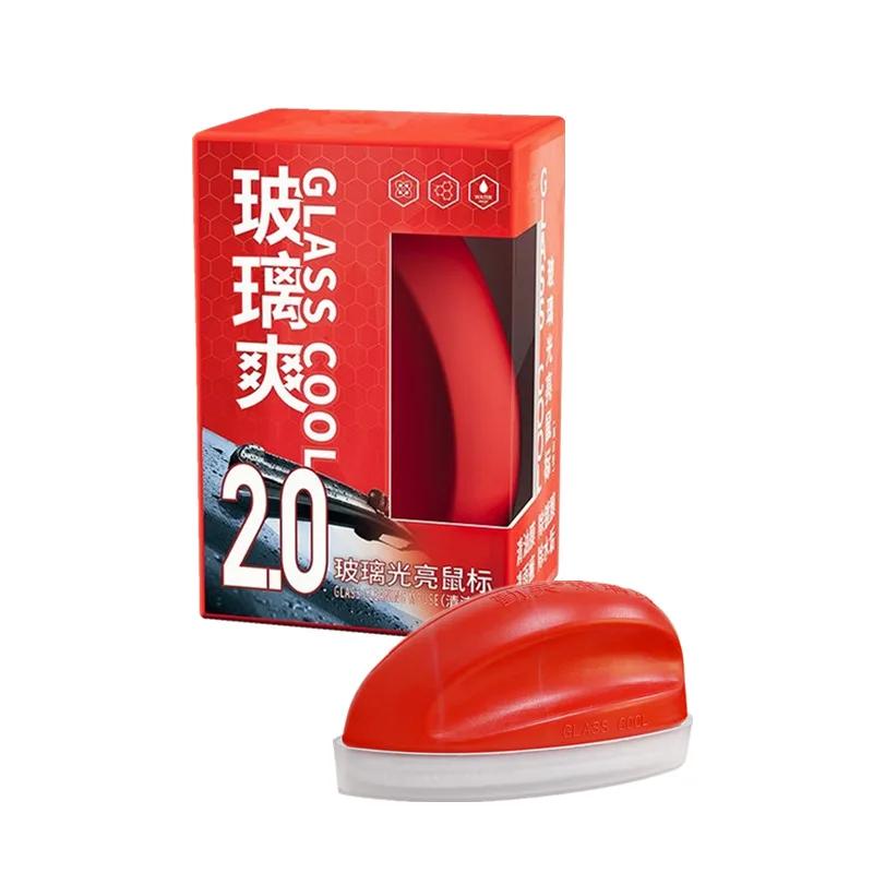 Glass brush refreshing oil film remover, automotive glass bright coating, waterproof and effective cleaning and stain removal