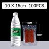 100pcs/Lot Kitchen Vacuum Sealer Bag Transparent Food Packaging Bag Fresh-Keeping Food for Food Saver Seal Storage Meal