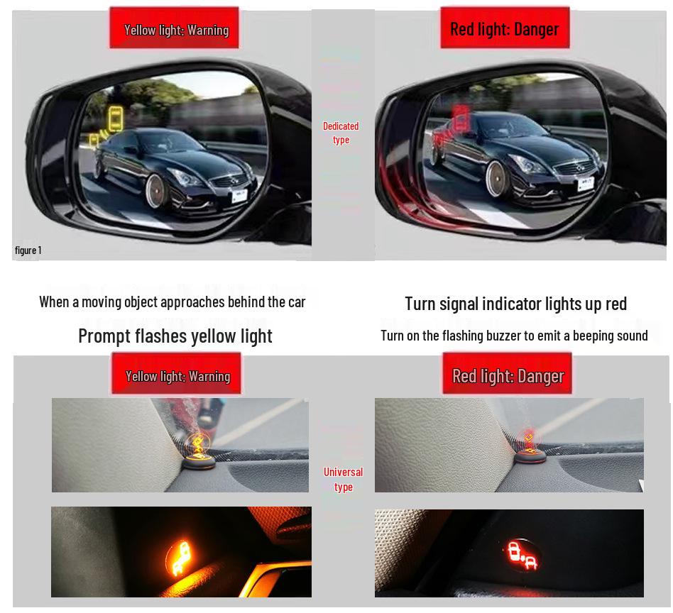 BSD Lane Change Assist and Blind Spot Monitoring System for All Models