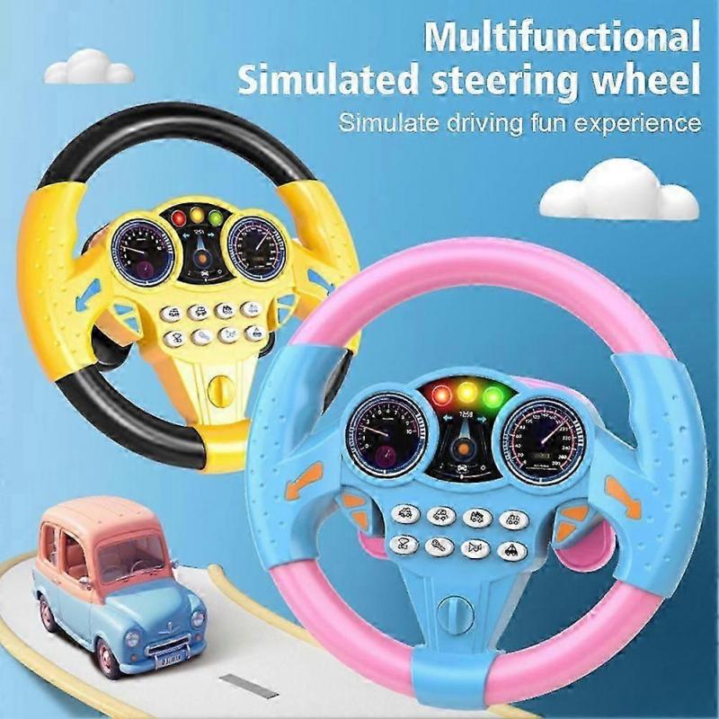 Simulation Driving Car Toy Steering Wheel Kids Baby Interactive Toy Christmas Gift