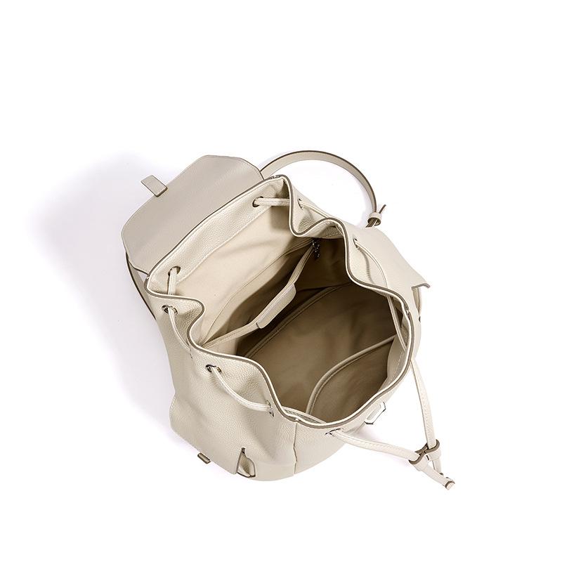 Drawstring Versatile Literary Handbag Bag Women's High Edition Simple Large Capacity Women's Backpack