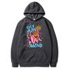 Out of my mind graffiti autumn/winter hoodie hip-hop street college classic pullover daily fashion casual warm hoodie gift