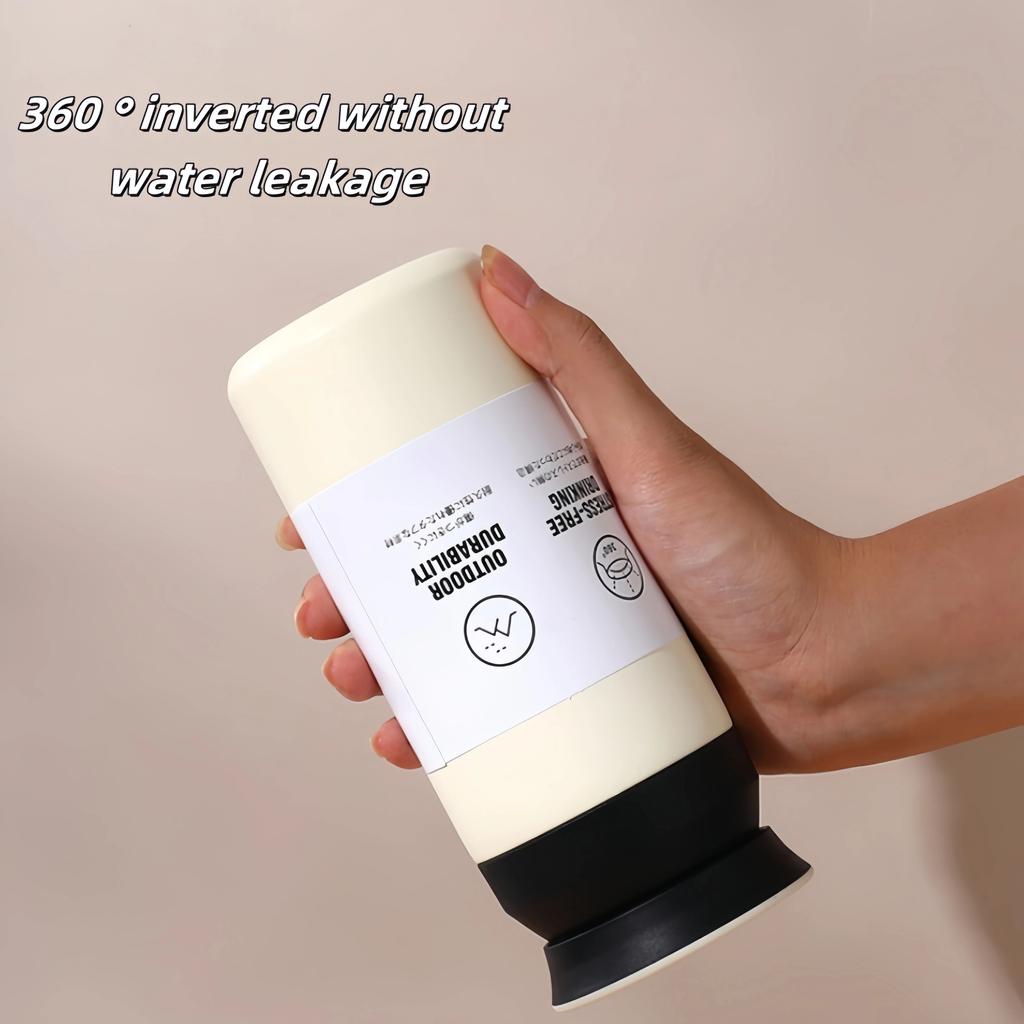 304 Stainless Steel Double Insulated Coffee Mug 500ml-Spray Painted Portable Vacuum Flask Hot&Cold Water Bottle Car/Student Gift