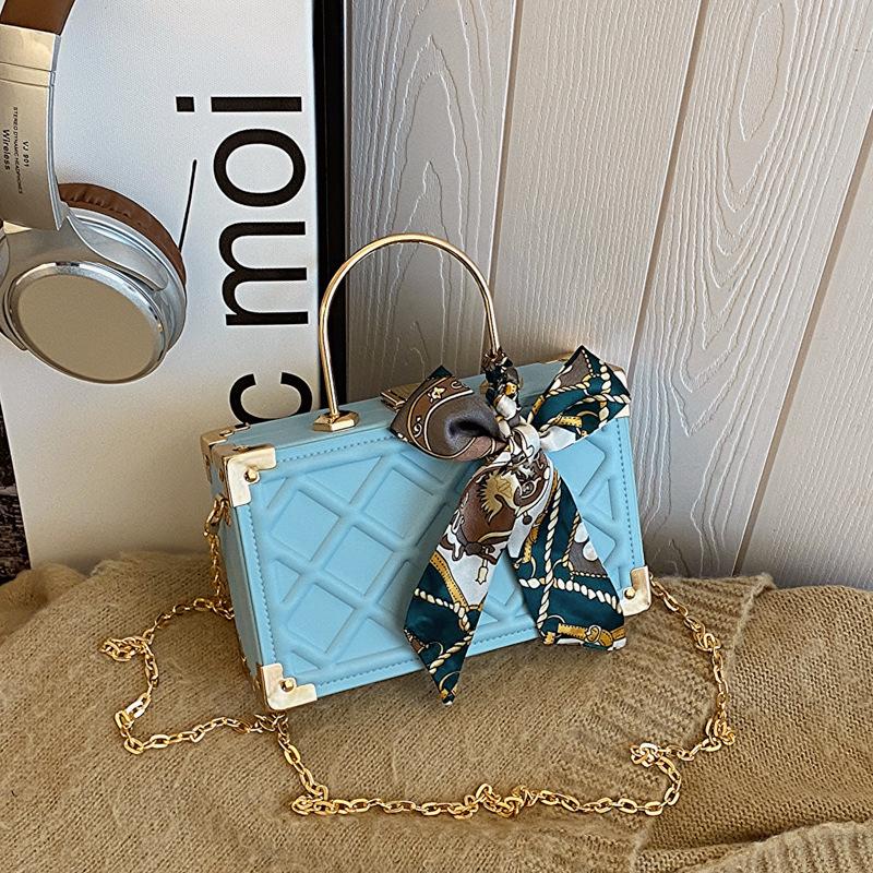 

Exquisite women s plaid armpit bag simple bag casual box crossbody bag