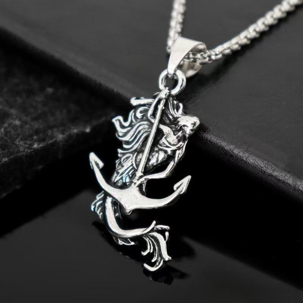 Pandantiv Mixt Modă Retro, Aripi de Vultur, Colier Personalizat din Aliaj European și American, Bijuterii pentru Bărbați și Femei