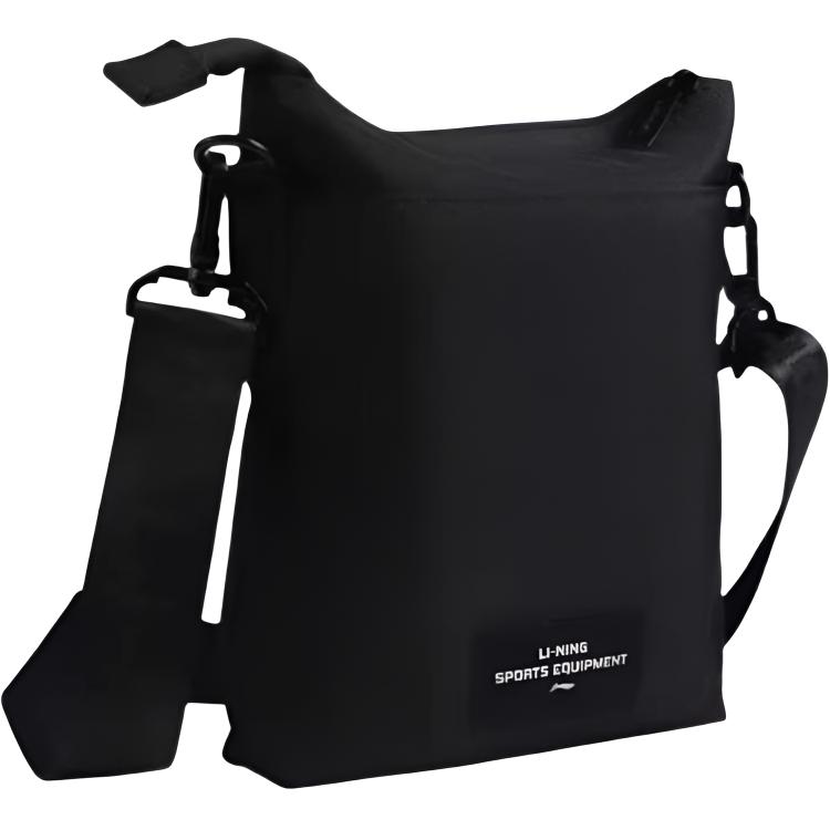 Li-Ning Classic Versatile Multifunctional Shoulder Bag Kids Shoulder Bag Black YBDU073-1