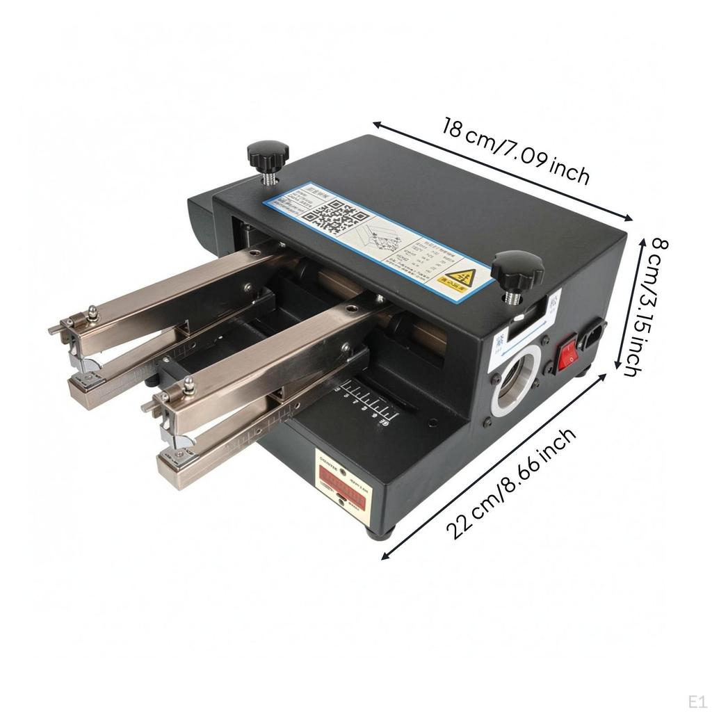 Electric Automatic Fastener TwoHead Stapling Device loading