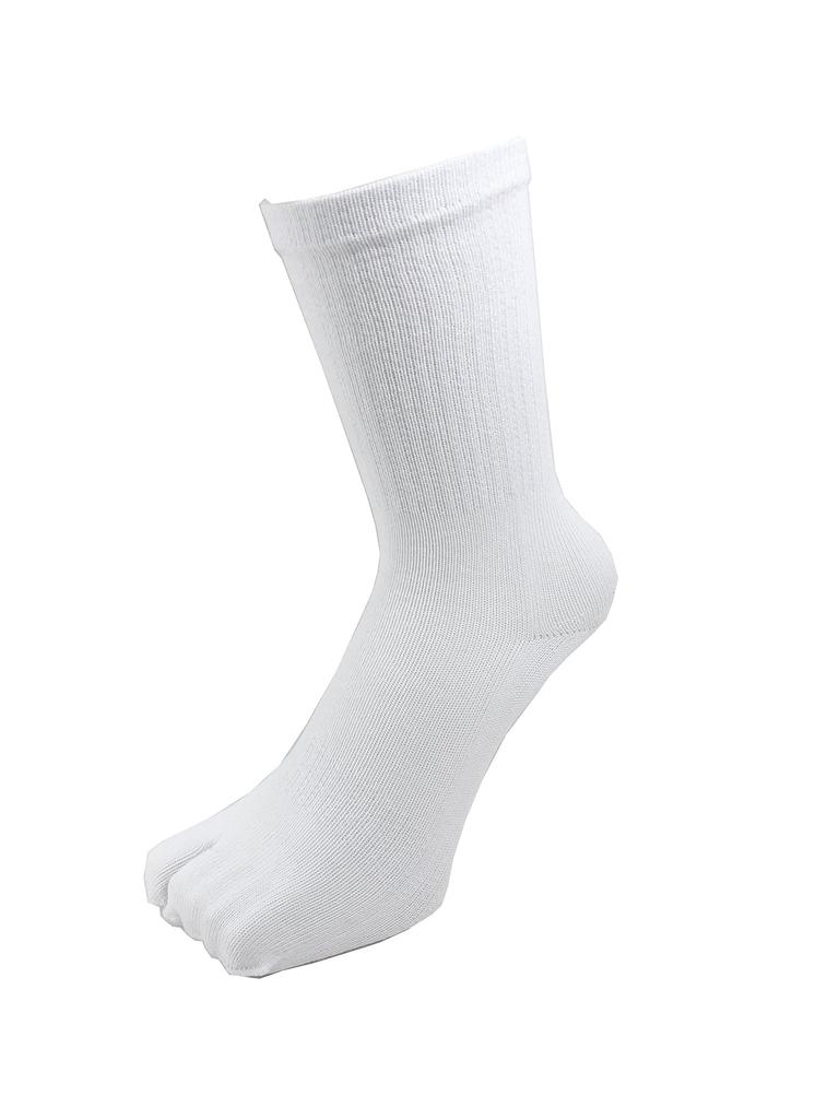 In Pure Cotton Tabi Socks Crew with Antibacterial and Deodorizing SEK Mark Yarn Set [PAX-ASIAN] (Made Japan) (with Toes), Length, Heels, (Lonfresh),