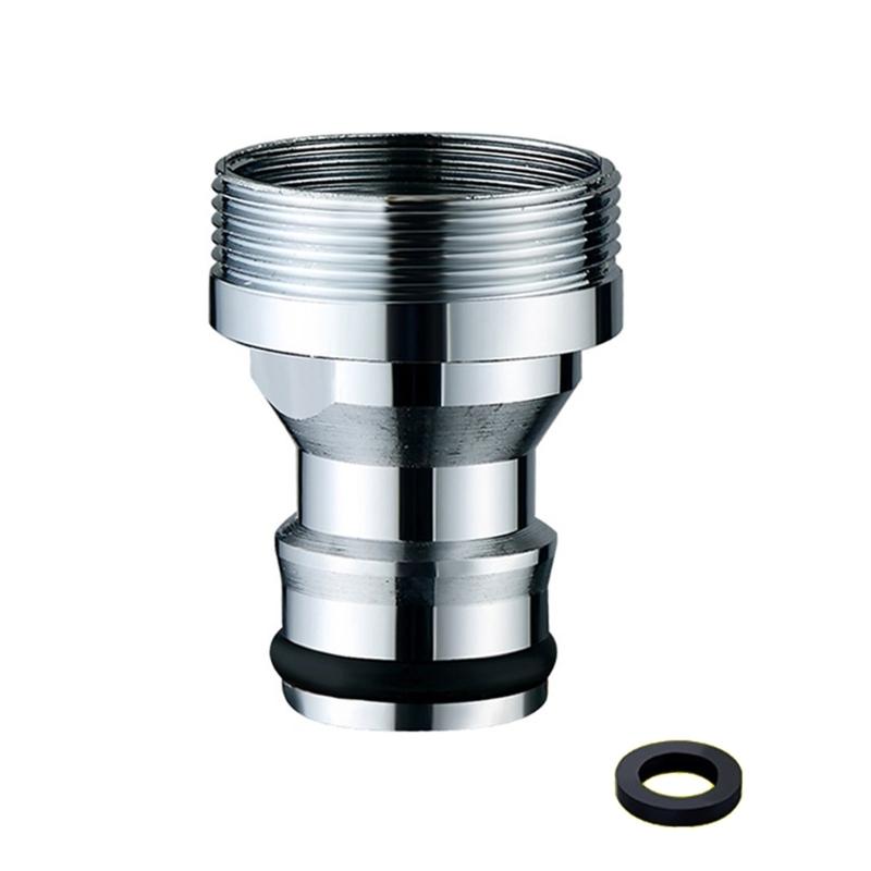 Universal Mixers Tap Adapter Bathroom Accessory Portable for Garden Hose Connection Fit Multiple Threaded Faucets