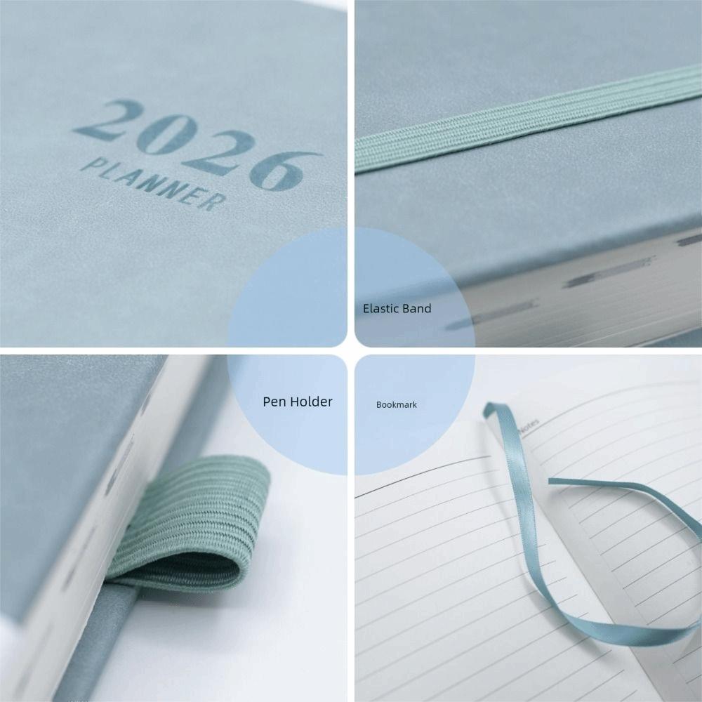 English A5 Agenda Planning Notebook 12 Months To-do List Notebook  Office Supplies