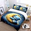 Cute Moon Bear Nursery Decor Multiple Sizes Kid'S And Adults' Bedroom Exquisite 3Pc Bedding Set, Gift