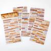 4pcs/1lot Kawaii Stationery Stickers Between the Lines Diary Planner Junk Journal Decorative Scrapbooking DIY Craft Stickers