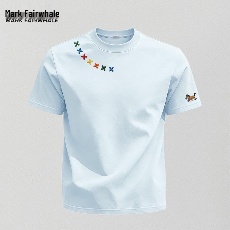 Mark Fairwhale Herren 2026 Sommer Lässiges Lockeres Kurzarm-T-Shirt