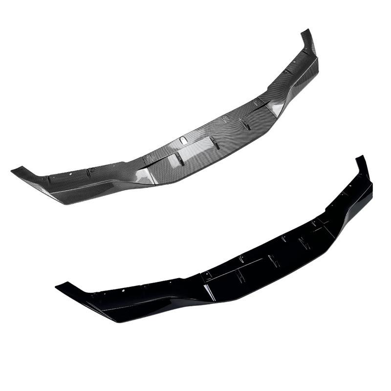 For 2018-2020 BMW 5 Series M5 F90 3pcs/Set Car Front Bumper Lip Chin Spoiler Carbon Black Bodykit Exterior Tuning Accessories