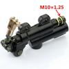 A51K-2PCS Universal Motorcycle Rear Hydraulic Brake Master Cylinder Pump For Yamaha Suzuki Kawasaki ATV Dirt Bike Spare Parts Pa