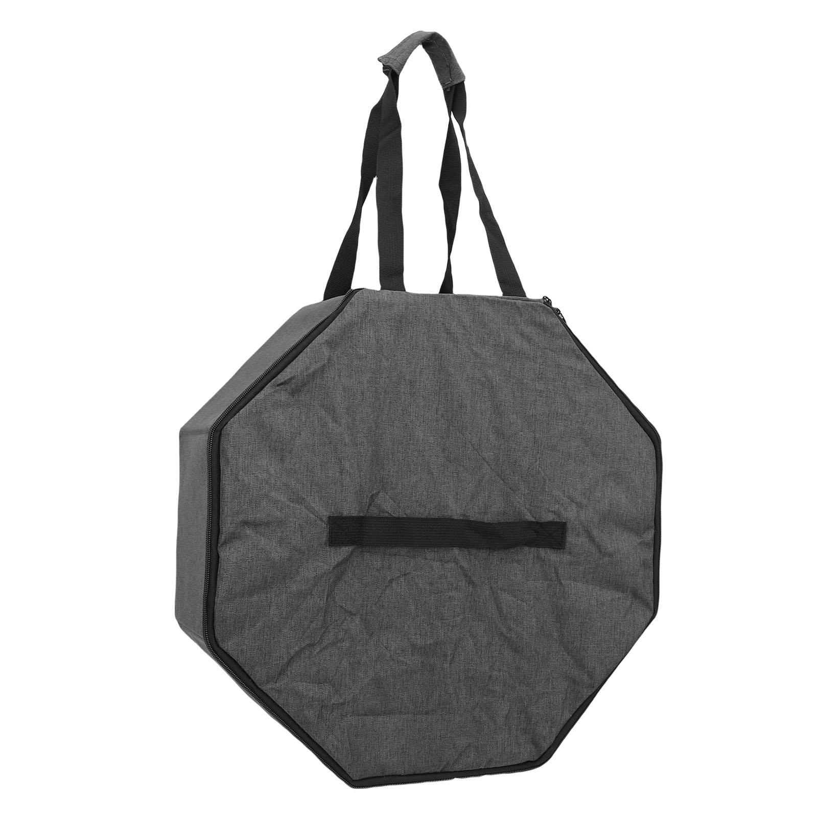 

Hat Box Foldable Large Capacity Sturdy Cardboard Portable Women Men Hat Organizer Bag with 2 Handles for Travel Storage