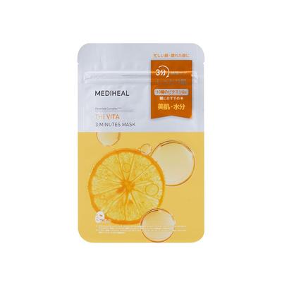 MEDIHEAL 3 Minutes Mask (Vita) 7P Glow Moisturizing Korean Pack Skincare Hydrating (1SET)