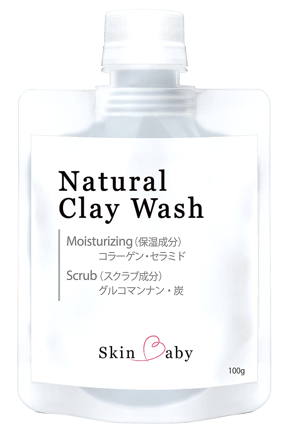 

Skin Baby Очищающий грязевой очищающий гель для лица для чувствительной сухой кожи с керамидами для лица 100 г Пена, Пена, Очищение, Поры, Очищение,