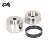 For Honda PCX150 PCX160 CB400X CB400F NSS350 Accessories Heavy Stainless Steel Handle Bar Handlebar Grips Cap End handle Plug