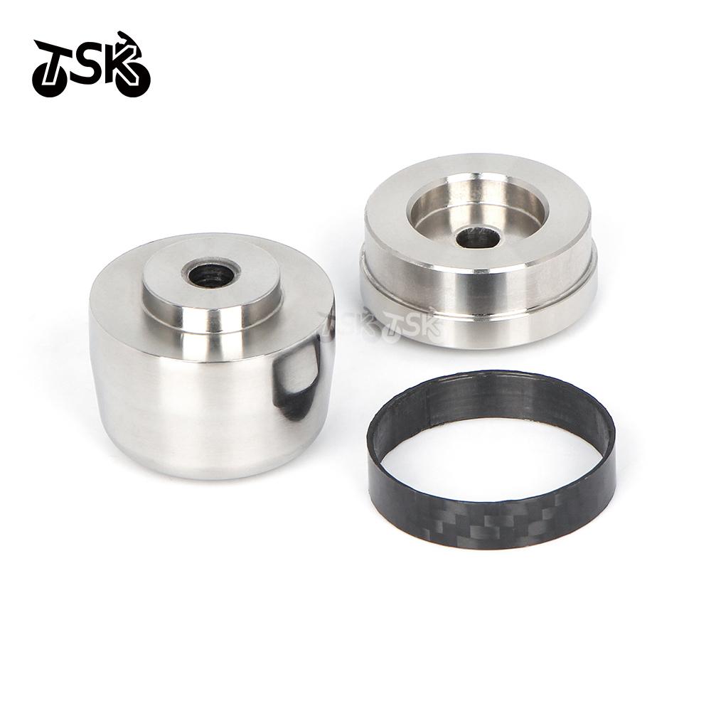 For Honda PCX150 PCX160 CB400X CB400F NSS350 Accessories Heavy Stainless Steel Handle Bar Handlebar Grips Cap End handle Plug