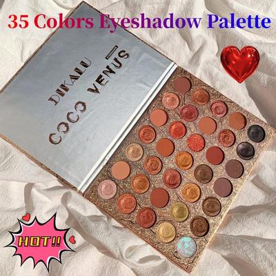 Paleta 35 kolorów cieni do powiek Matowy makijaż cieni do powiek