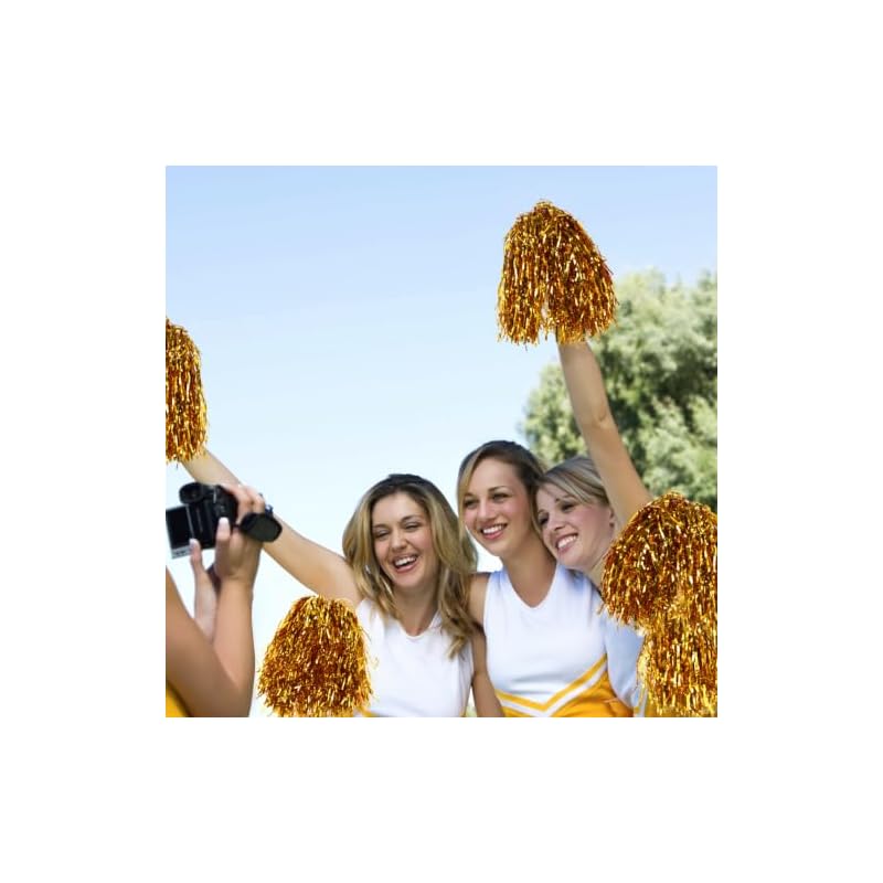 COHEALI Matsuken Samba merchandise: 7 pairs of cheerleader pom-poms, perfect for cheering and events. Made of PVC material, easy to grip and