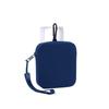 Portable Silicone Coin Purse Waterproof Solid Color Earphone Bag Zipper Small Item Bag Students