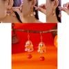 Halloween Pumpkin Ghost Earrings With Alloy Dangle For Parties And Cosplay