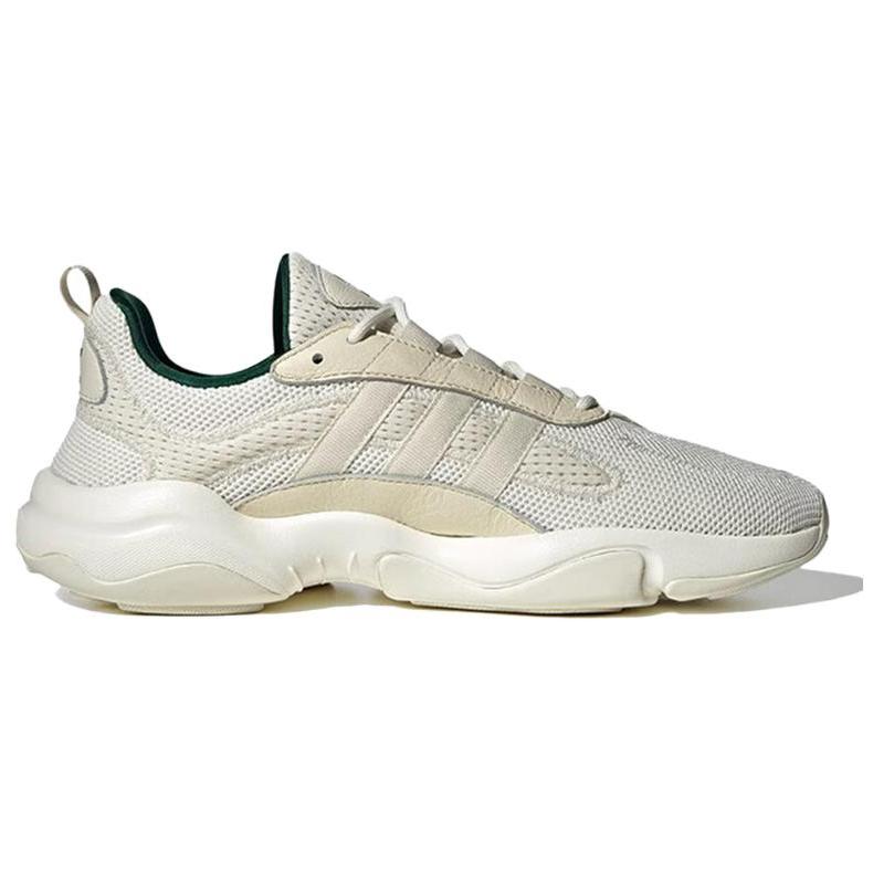 Adidas Originals Haiwee Round Toe Comfortable Breathable Low Top Lifestyle Casual Shoes Unisex Casual Shoes White ID0553