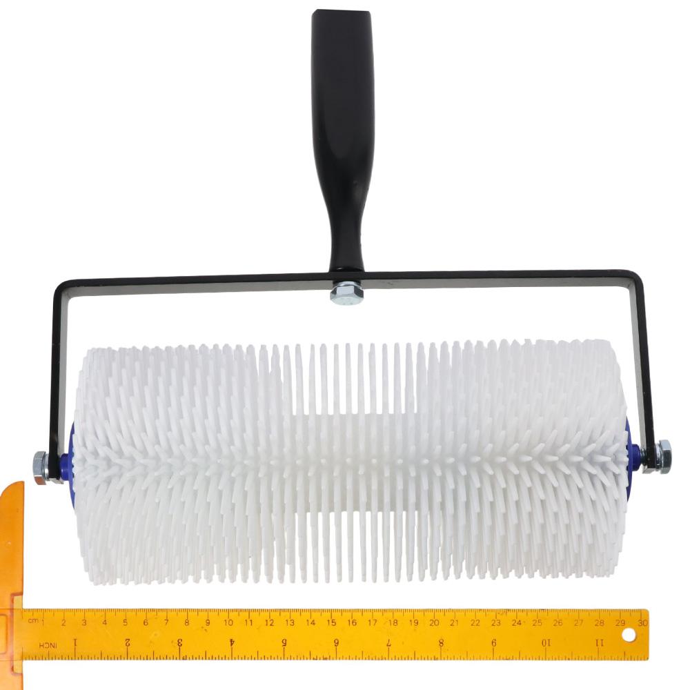 10 inches Latex Floor Plastic Self Compound Roller Spike Roller  Epoxy Floor Paint Construction.