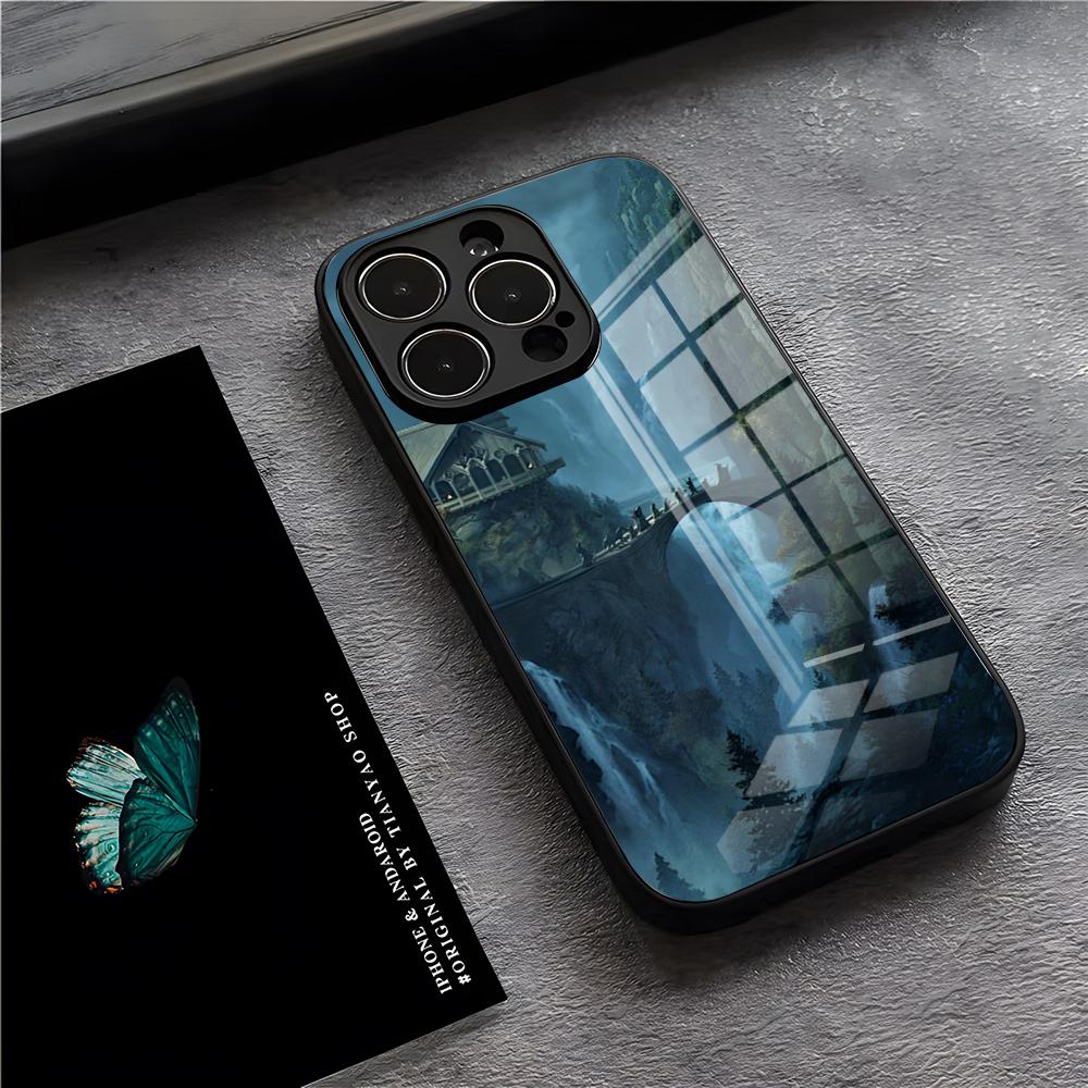 T-The L-Lord OF -The Rings Phone Case For IPhone 17 Pro Max 15 Pro 16 14 Plus 12 13 Mini 11 Pro Shockproof Glass Cover