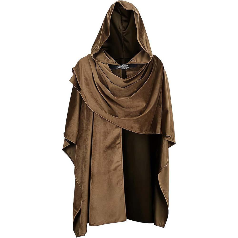 Renaissance Cloak Costume With Ethnic Style For Cosplay Parties And Fantasy Role Play