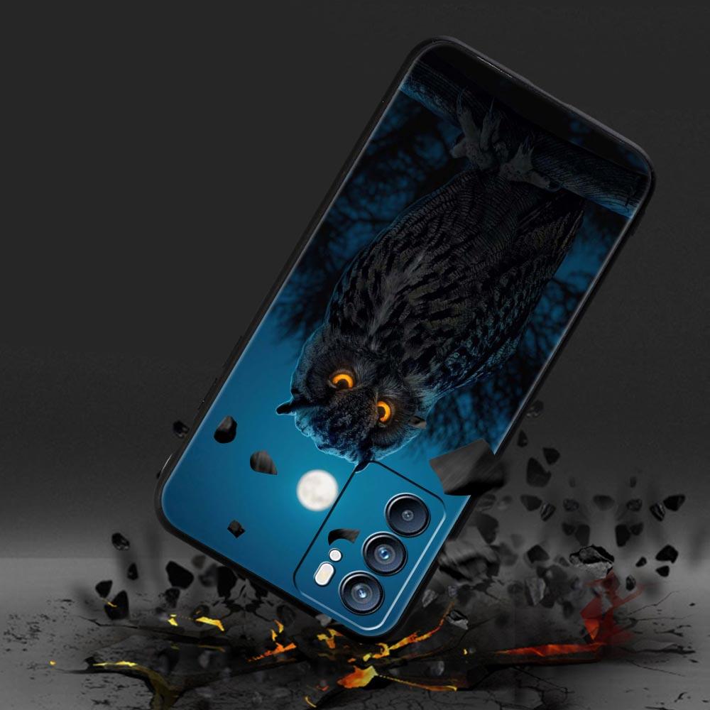 Girl Gifts Lovely Owl Phone Case For OPPO Find X5 A54 A53 A52 A9 2020 A16 A15 A95 A76 A74 A12 Reno7 SE Reno6 Pro Plus 5G Cover