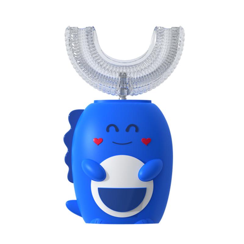 U-shaped Ultrasonic Children's Baby Electric Toothbrush Rechargeable Automatic Intelligent Soft-bristled Dental Cleaning