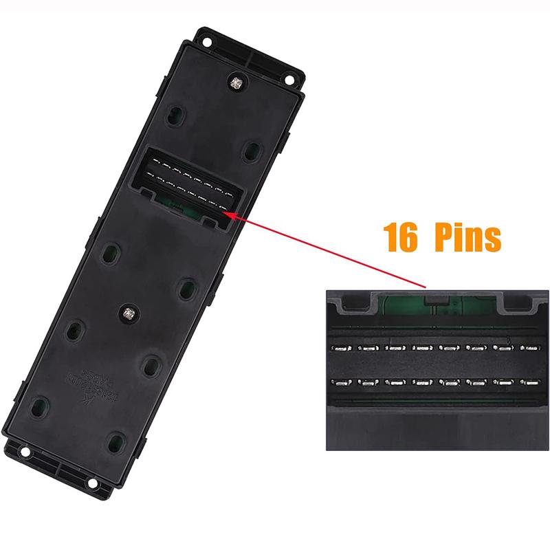 Car Accessories for Hyundai Accent 2011-2017 Front Left LHD Elecrtic Power Window Switch Lifter Control Button Auto Down Parts