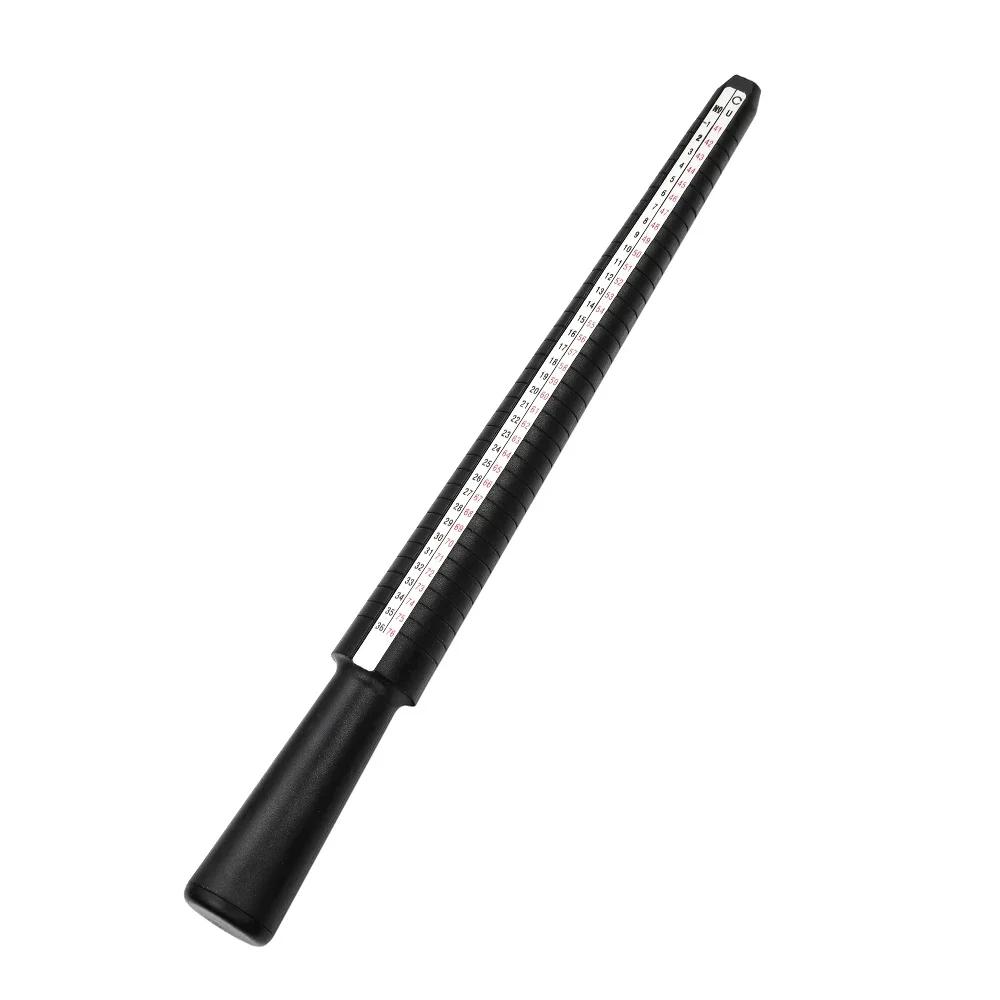 1Pc Ring measuring rod US 0-13 UK A-Z ring measuring ring measuring ring plastic ring size measuring tool