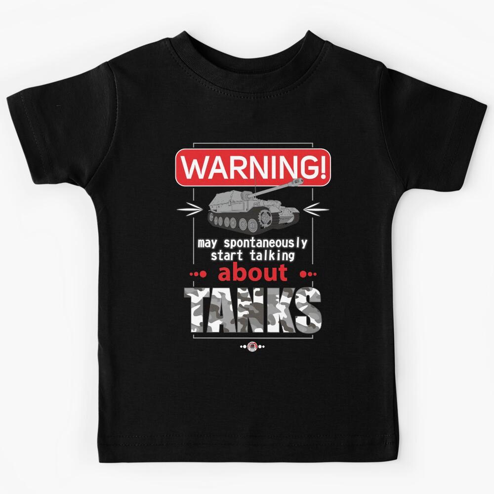 Ferdinand Warning may spontaneously start talking about tanks Kids T-Shirt 160