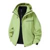 Kamel Unisex 3-in-1 Wasserdichte Fleece-Jacke mit abnehmbarem Innenfutter für Outdoor-Bergsteigen