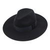 Yunibeosyeolkemiseuteuli Nv Line Wool Navy Fedora