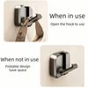 Self-adhesive No Drill Wall Hook Hidden Punch Free Hidden Rack Premium Hanging Rack  Entryway