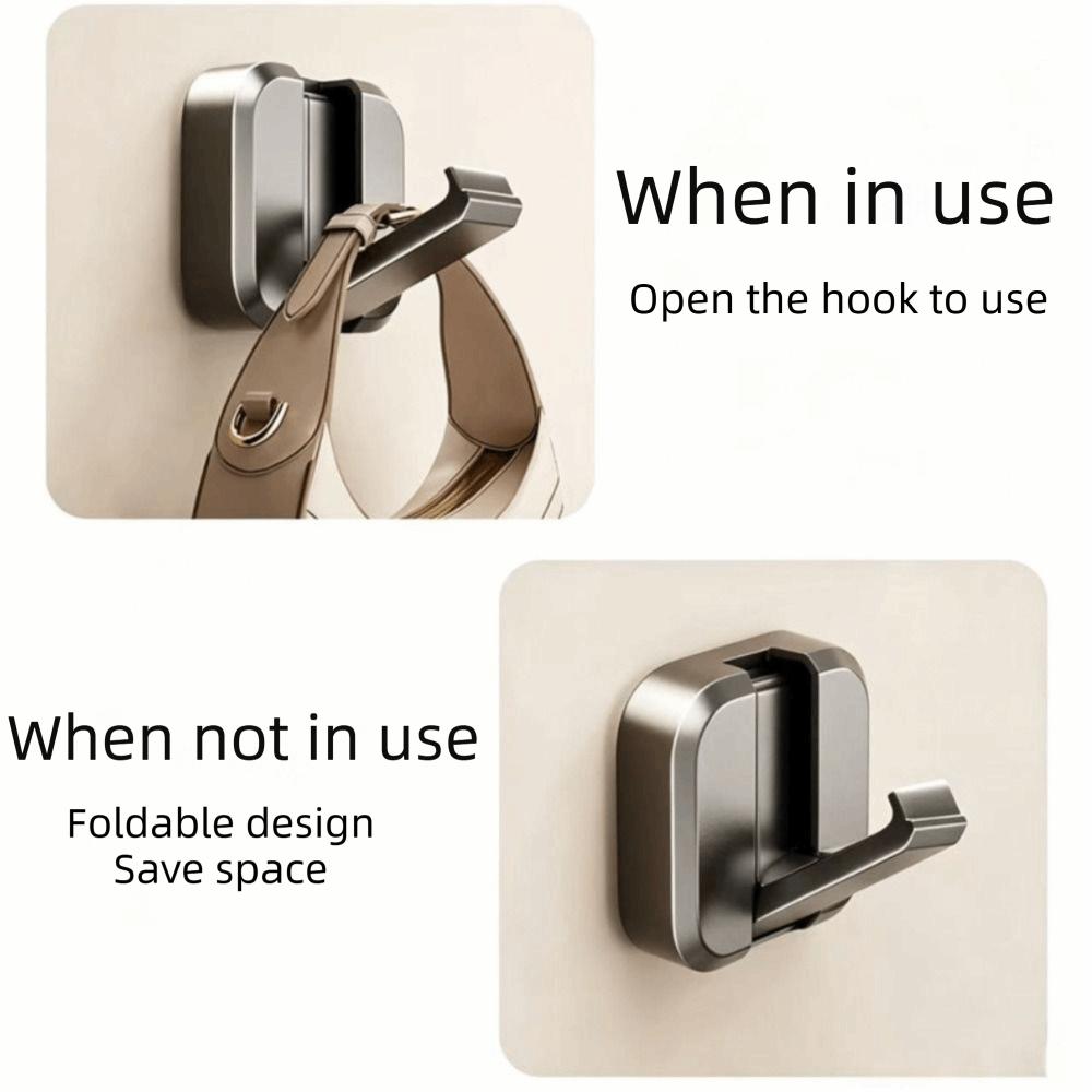 Self-adhesive No Drill Wall Hook Hidden Punch Free Hidden Rack Premium Hanging Rack Entryway