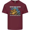 Bike Safety Motorbike Biker Motorcycle Unisexs Light Cotton TShirt
