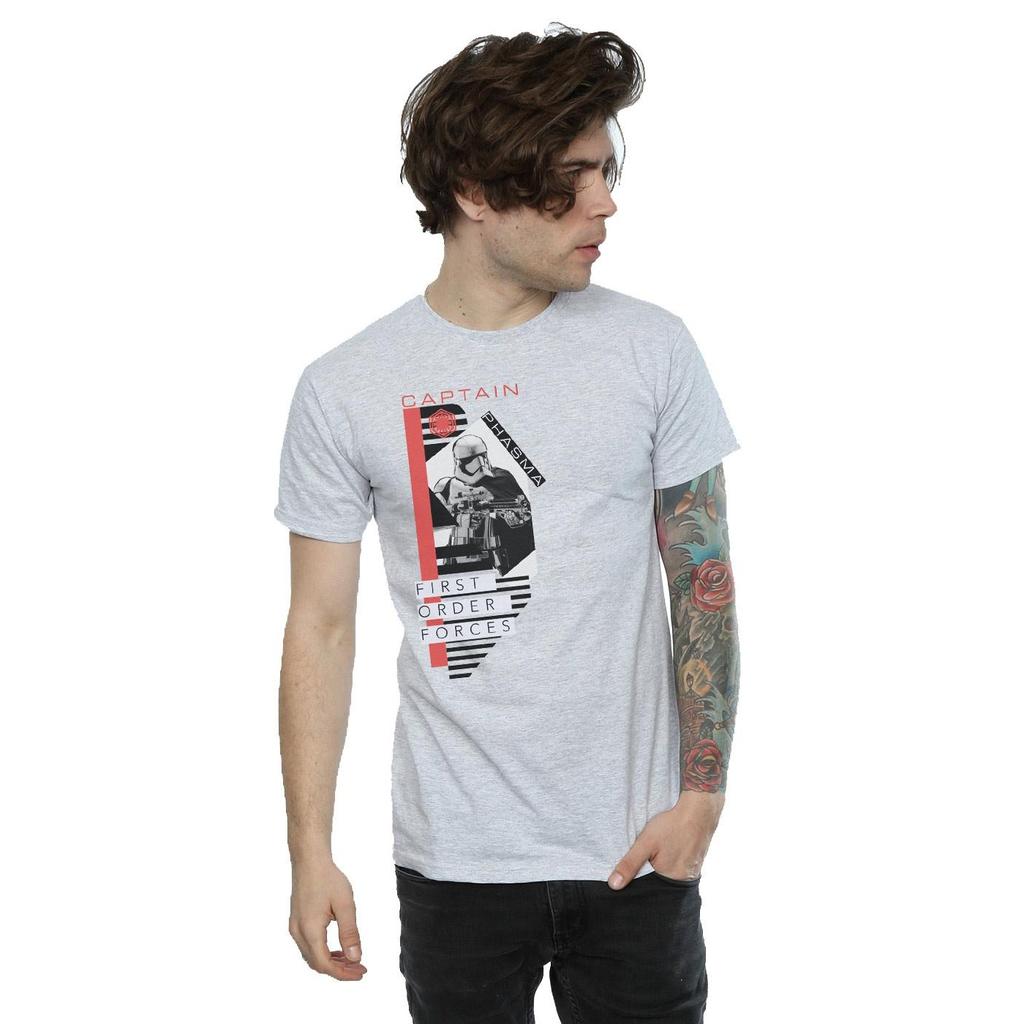 Star Wars Mens The Last Jedi Captain Phasma T-Shirt
