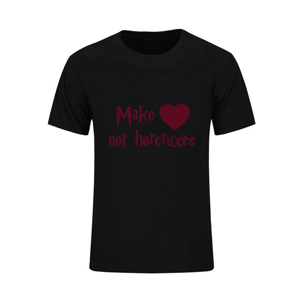 Letter Print T Shirt Men Black And White Comic Con Cosplay T Shirts Make