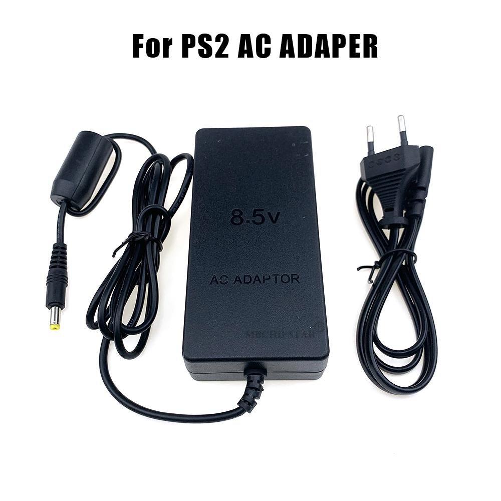 NEUES Netzteil für PS2, Ersatz-AC-Adapter, Ladekabel, 100-240 V DC, 8,5 V für die PS2 Slim 70000-Konsole, EU-Stecker/US-Stecker