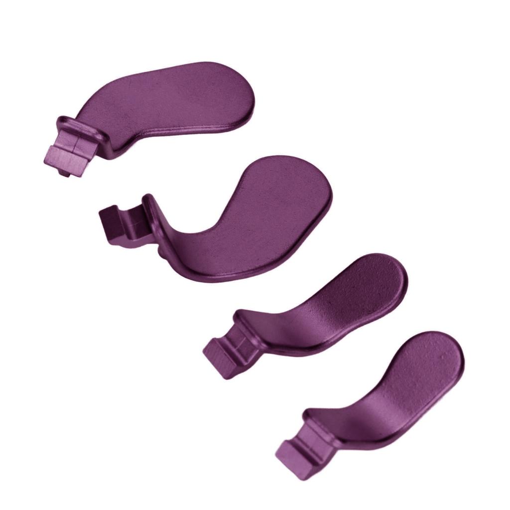 4PCS Controller Paddles Stainless Steel Replacement Controller Parts for X BOX One Controller Series 2 Model 1797